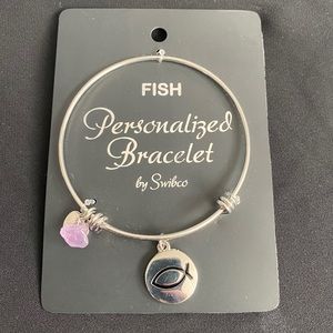 Swibco bracelet with Christmas Fish